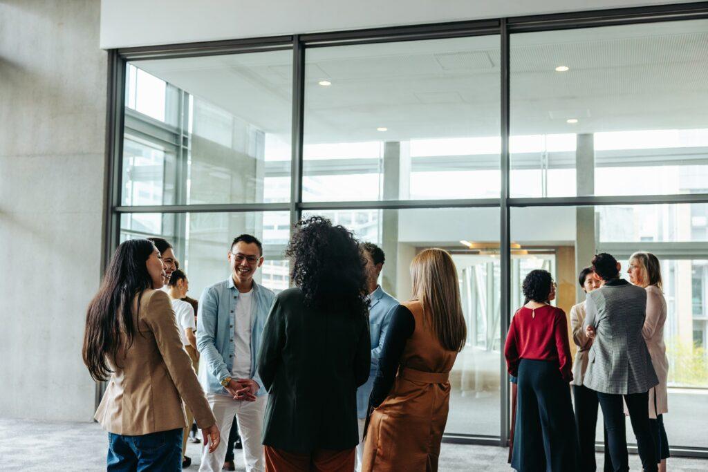Firmenevent Location mit lockerer Gesprächsatmosphäre