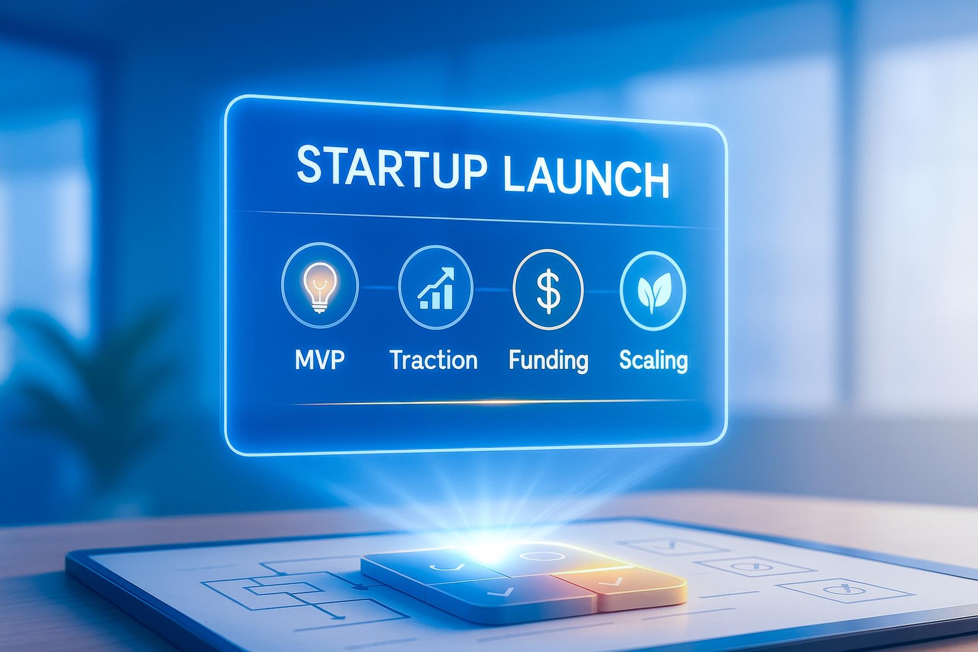 Startupstrategie visuell dargestellt | Ungarn Kft